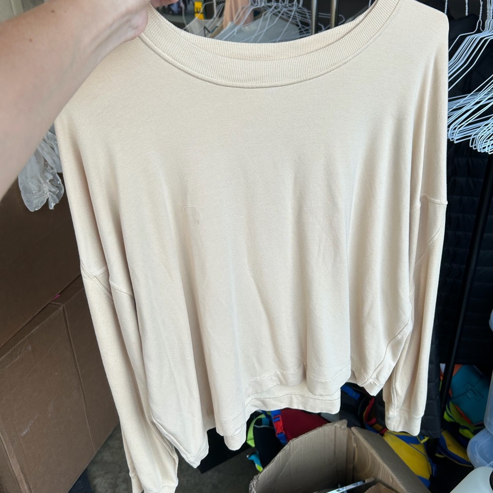 Lululemon Women's Cream Top
